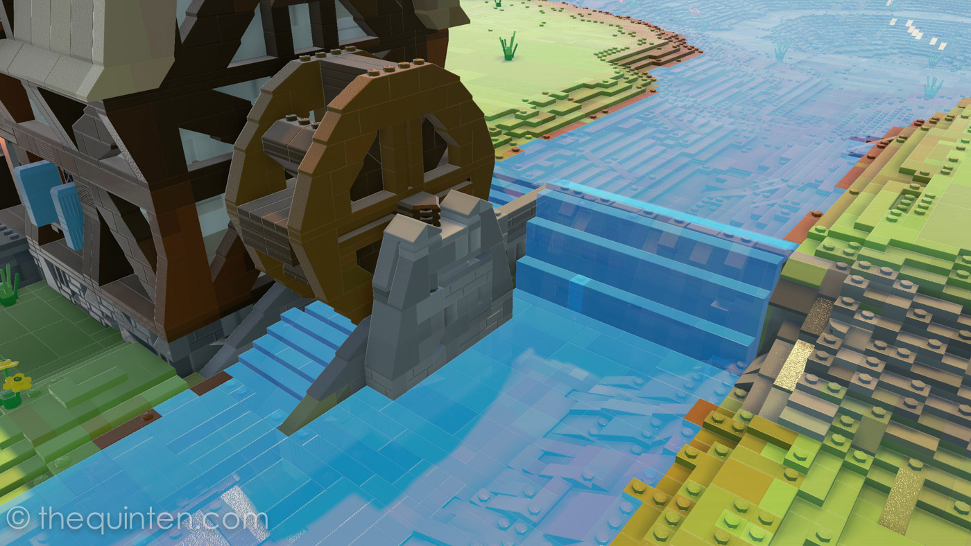 Water - A LEGO Worlds Study